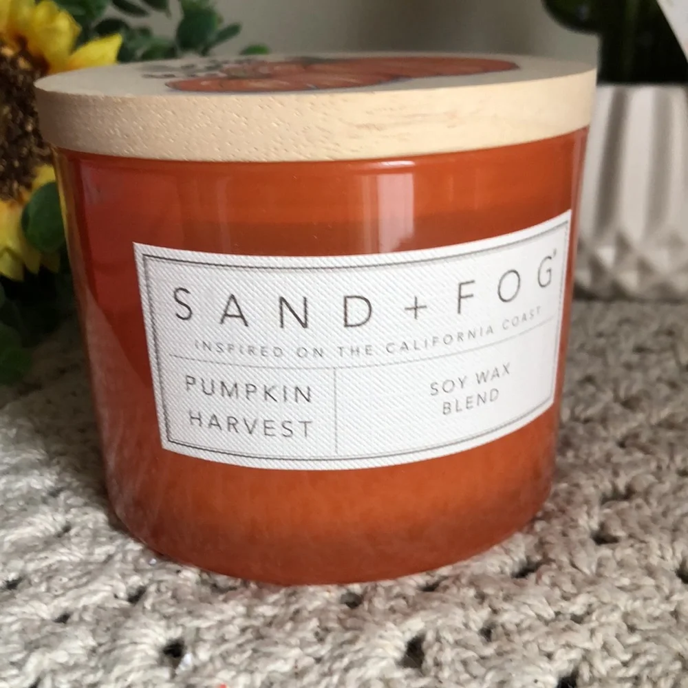 Sand + Fog Pumpkin Harvest Candle 2 wick